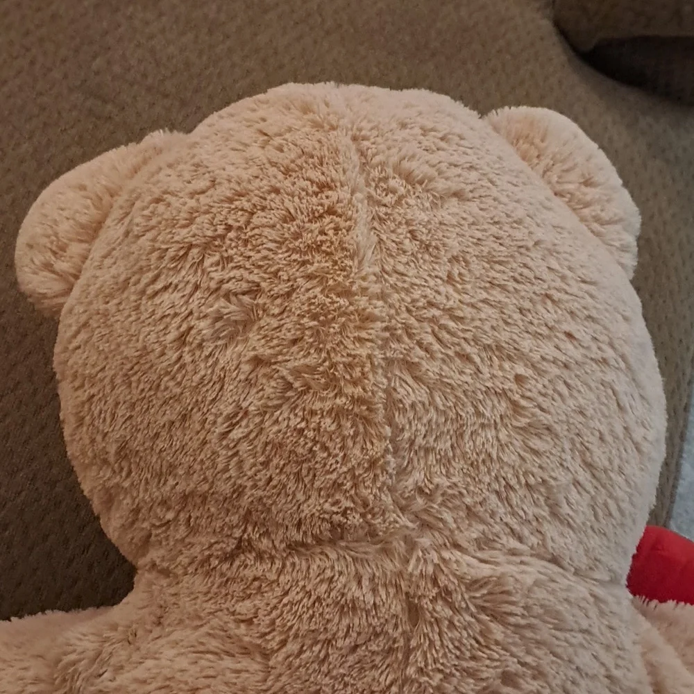 Giant Stuffed I Love U Teddy Bear - Picture 6 of 9